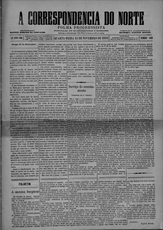 Correspndência do Norte (A)
