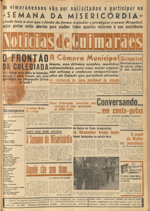 Notícias de Guimarães
