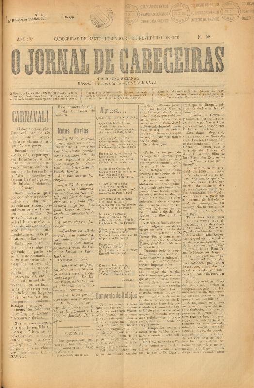Jornal de Cabeceiras (O)