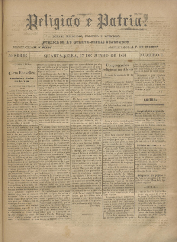 Religião e Pátria