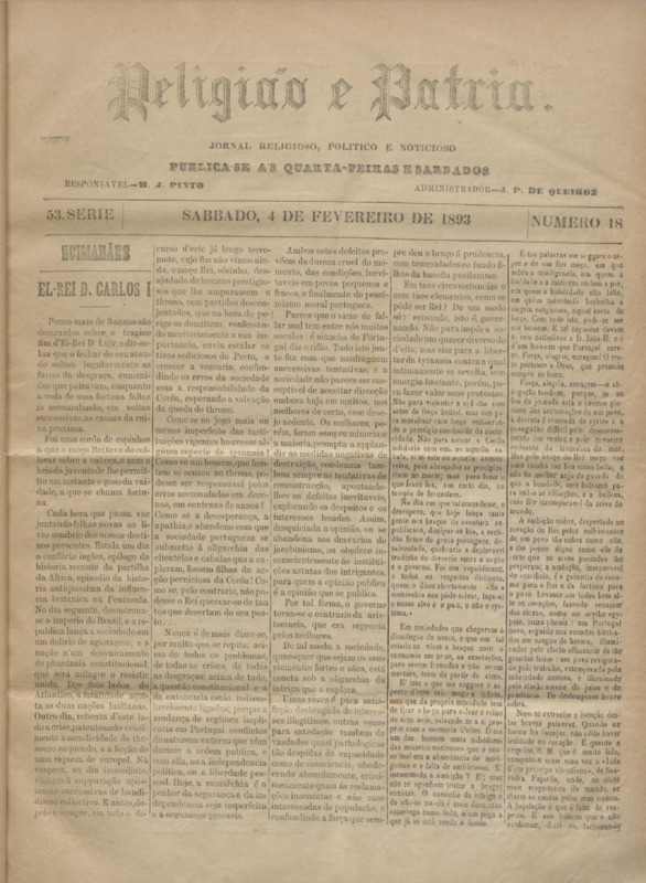 Religião e Pátria