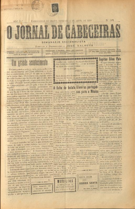 Jornal de Cabeceiras (O)