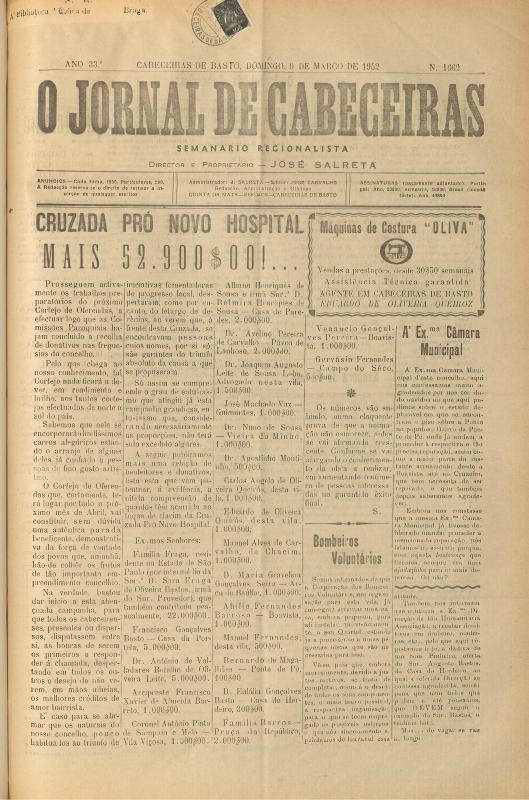 Jornal de Cabeceiras (O)