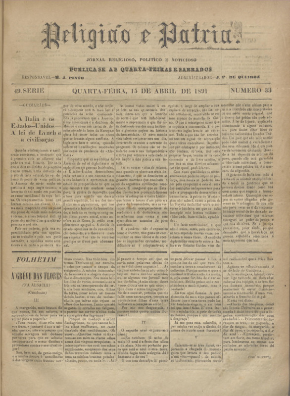 Religião e Pátria