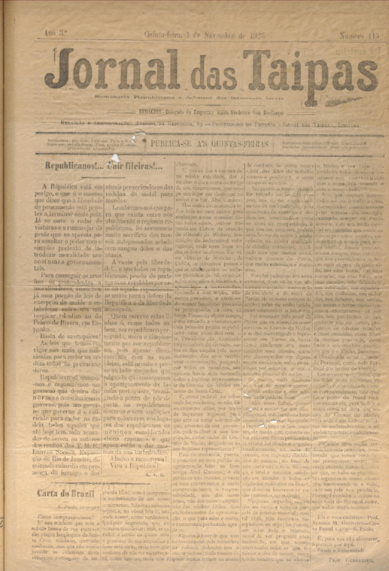 Jornal das Taipas
