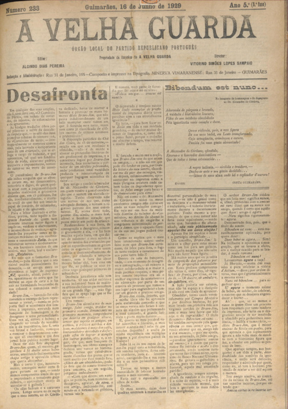 Velha Guarda (A)