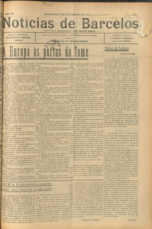 Notícias de Barcelos