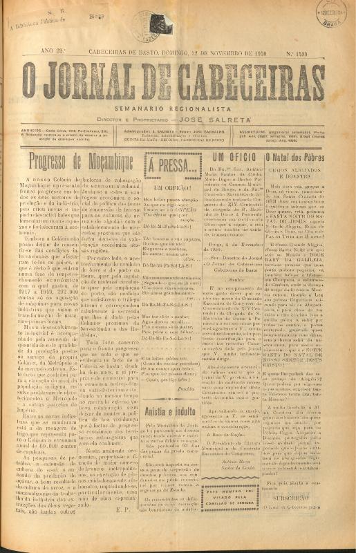 Jornal de Cabeceiras (O)