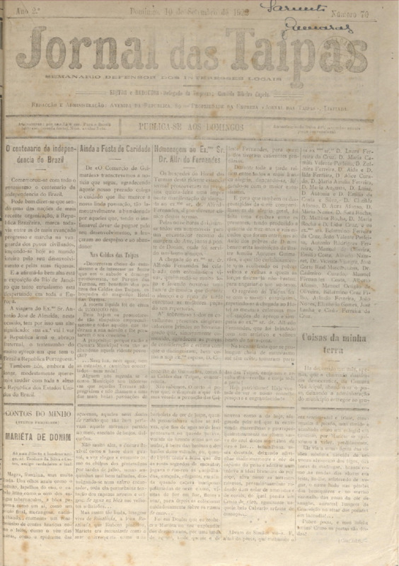 Jornal das Taipas