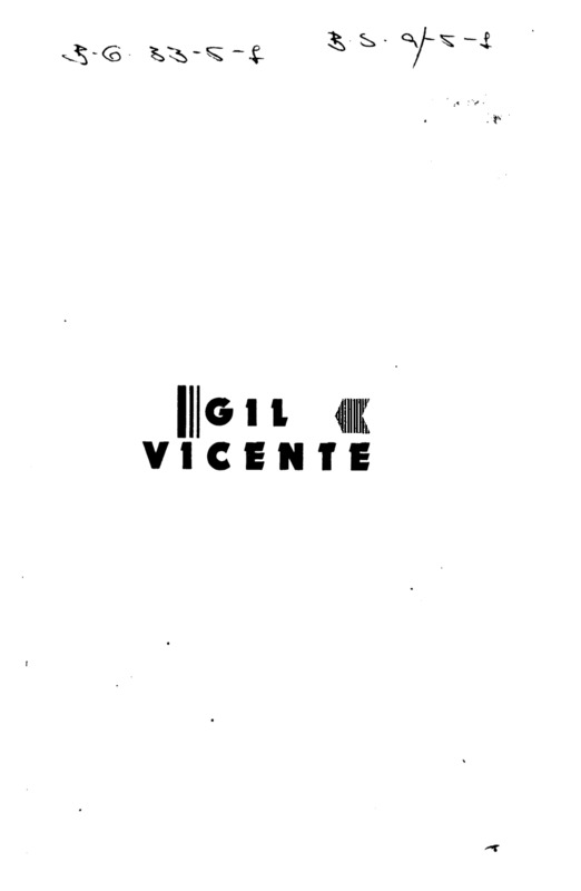 Gil Vicente. Revista mensal e literária