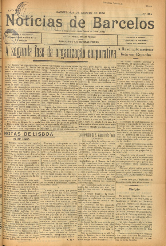 Notícias de Barcelos