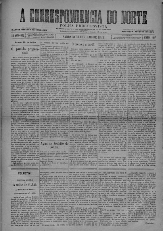 Correspndência do Norte (A)