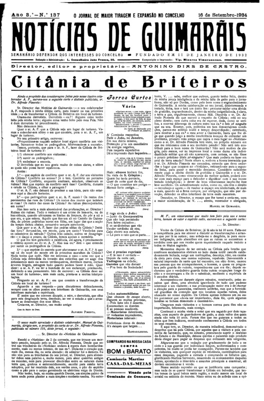 Notícias de Guimarães