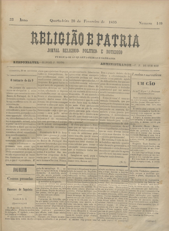 Religião e Pátria