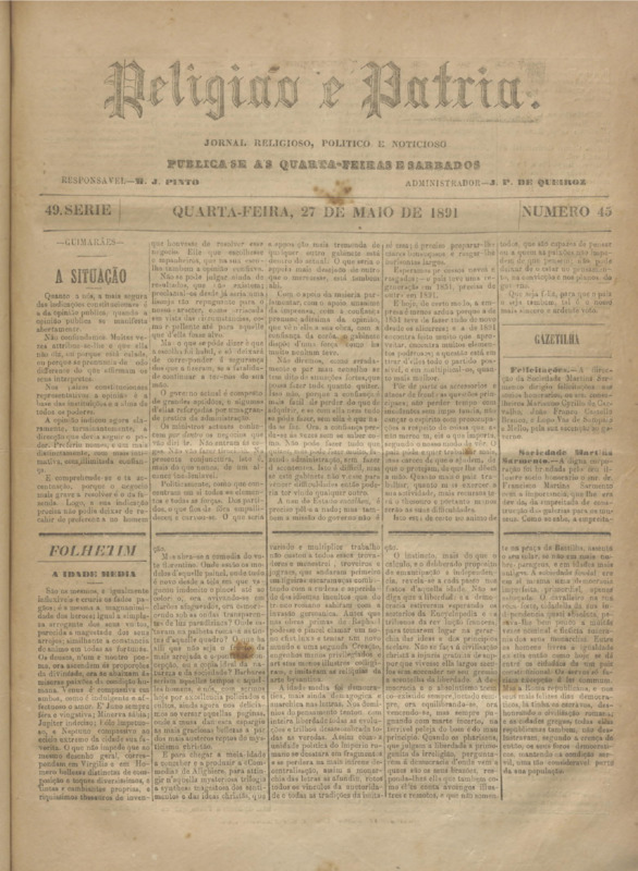 Religião e Pátria