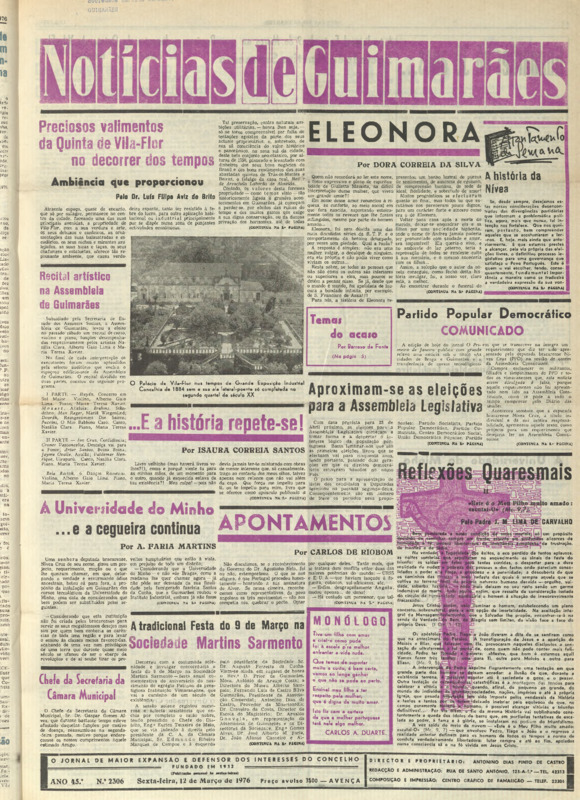 Notícias de Guimarães