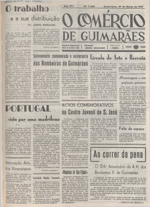 Comércio de Guimarães (O)