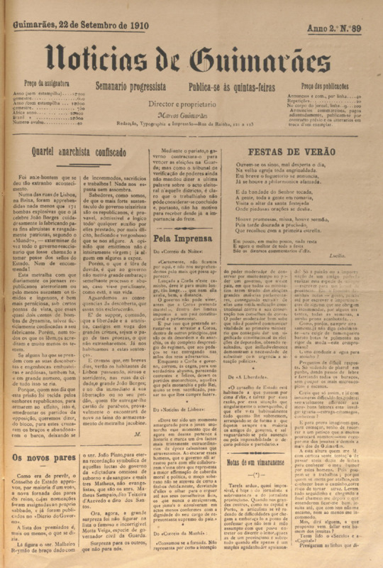 Notícias de Guimarães