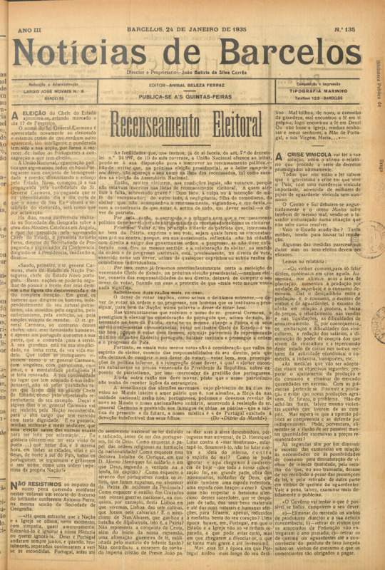Notícias de Barcelos