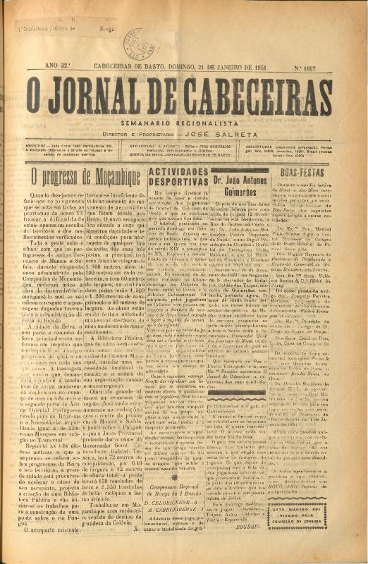 Jornal de Cabeceiras (O)