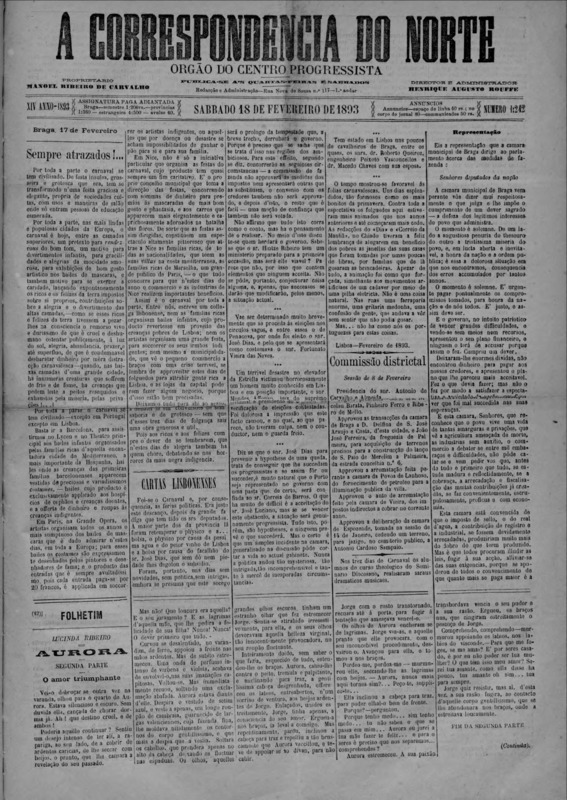 Correspndência do Norte (A)