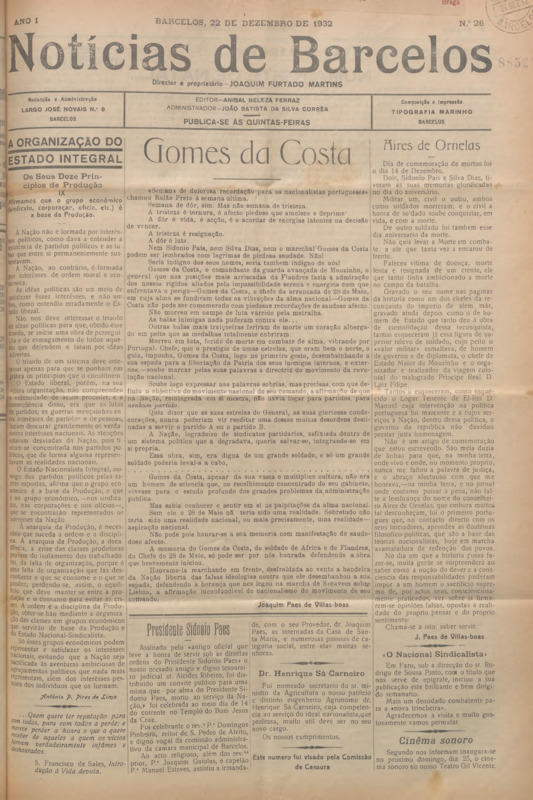 Notícias de Barcelos