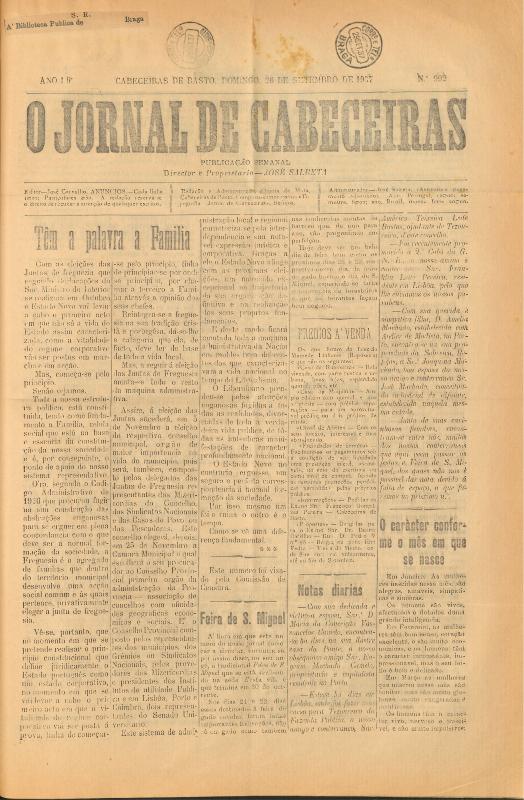 Jornal de Cabeceiras (O)
