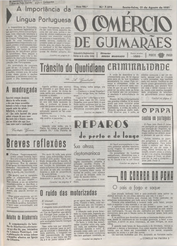 Comércio de Guimarães (O)