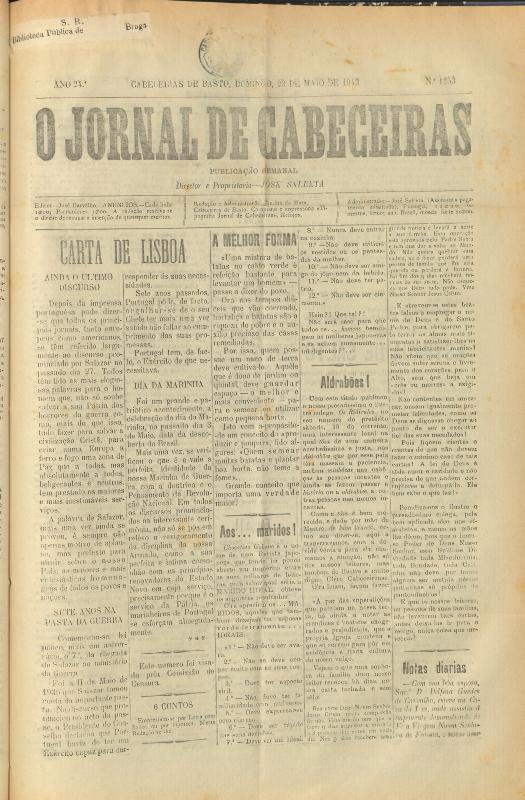 Jornal de Cabeceiras (O)