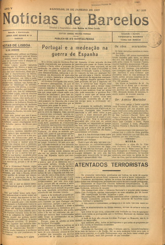 Notícias de Barcelos