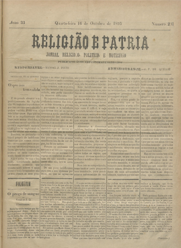 Religião e Pátria
