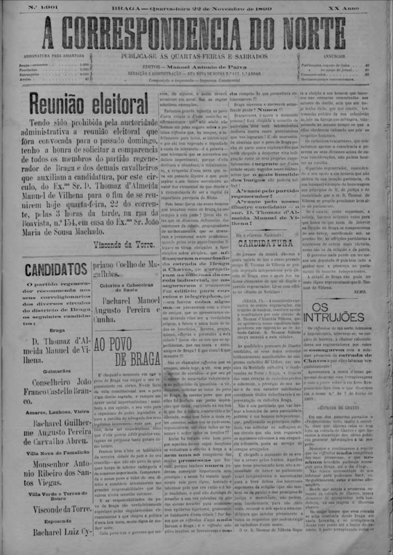 Correspndência do Norte (A)