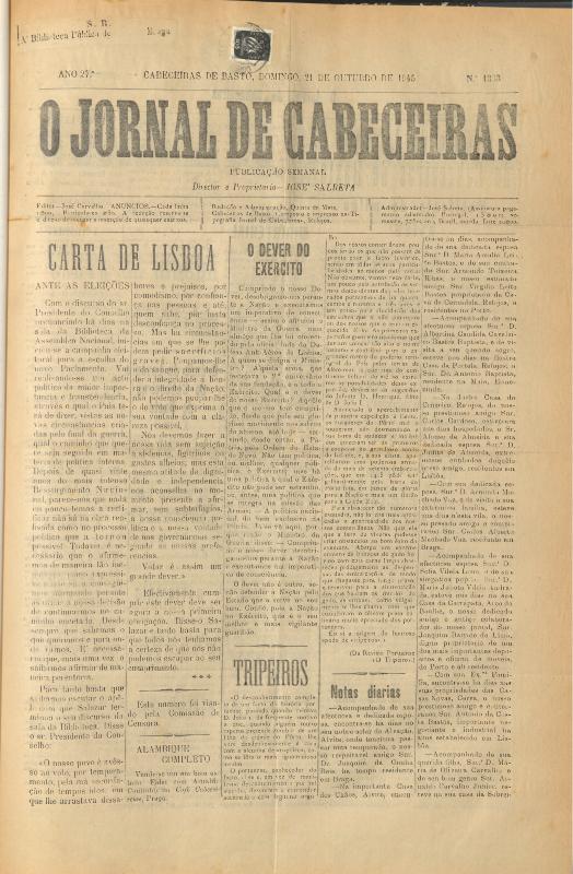 Jornal de Cabeceiras (O)
