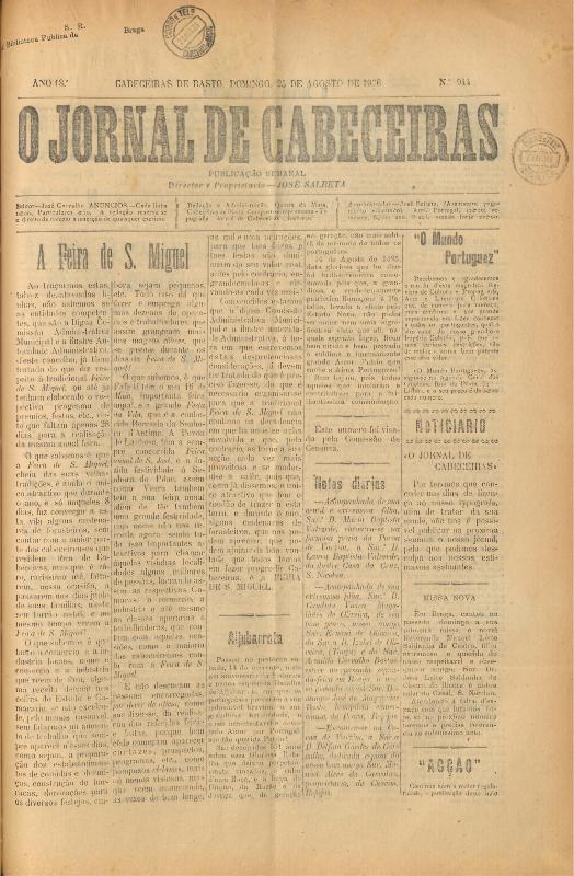 Jornal de Cabeceiras (O)