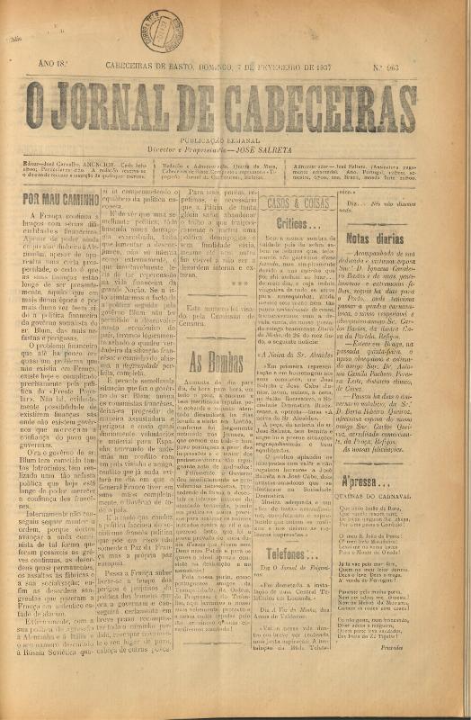 Jornal de Cabeceiras (O)