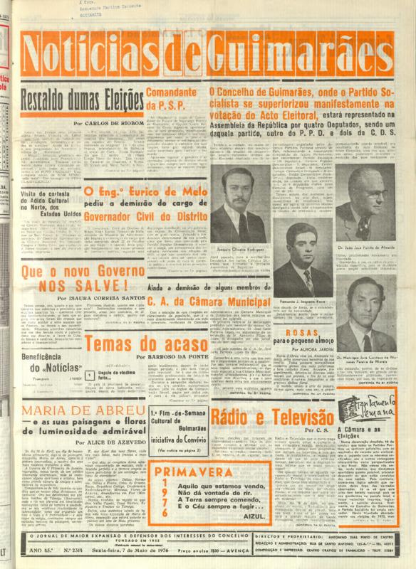 Notícias de Guimarães