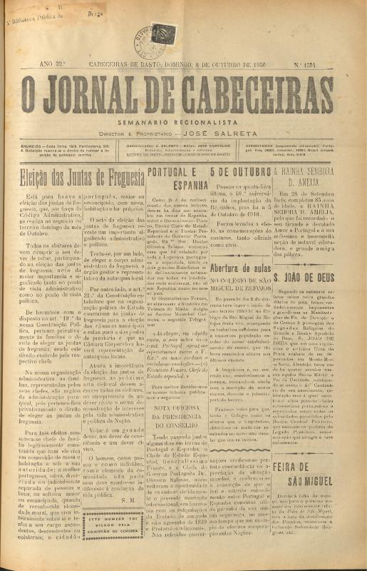 Jornal de Cabeceiras (O)