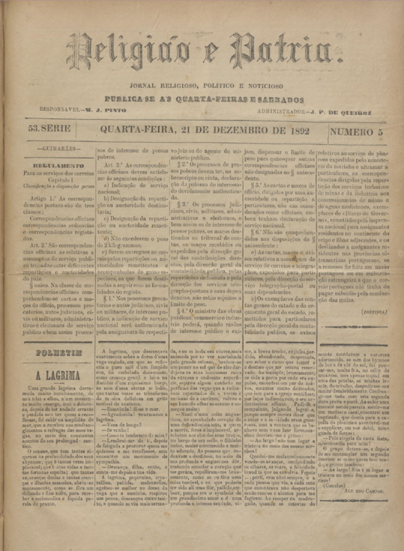 Religião e Pátria