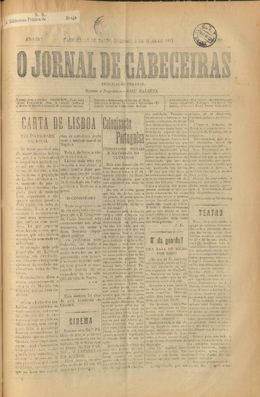 Jornal de Cabeceiras (O)