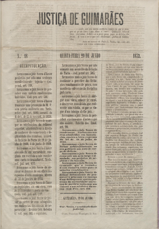 Justiça de Guimarães