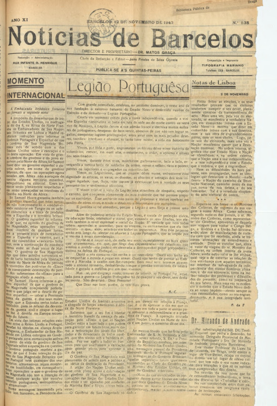 Notícias de Barcelos