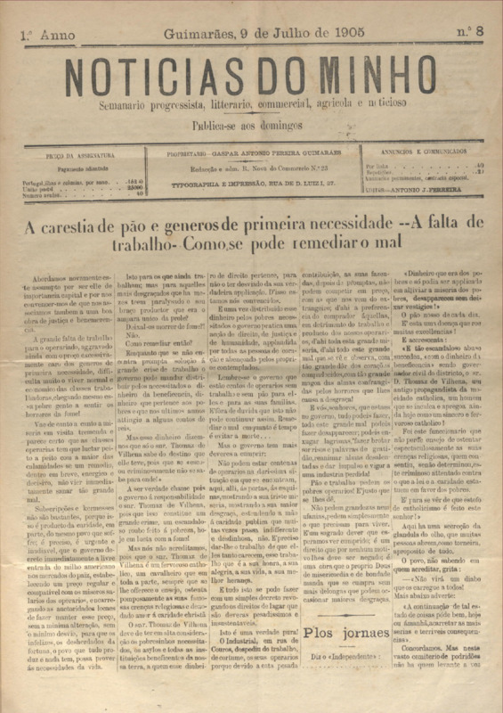Notícias do Minho