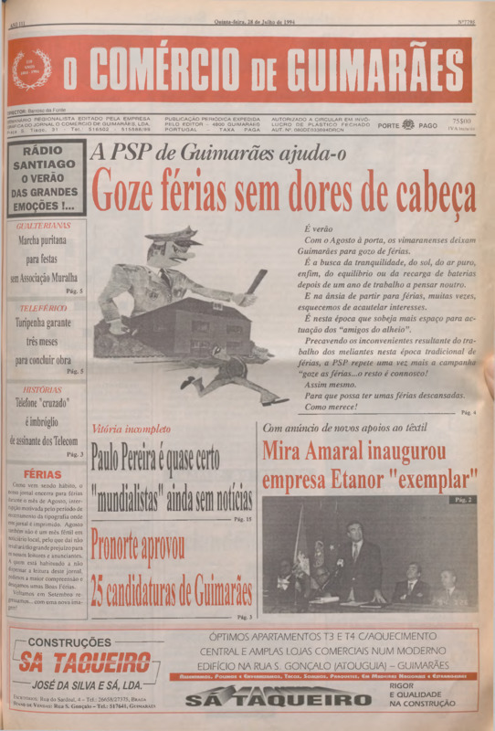 Comércio de Guimarães (O)