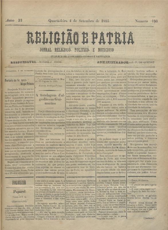 Religião e Pátria
