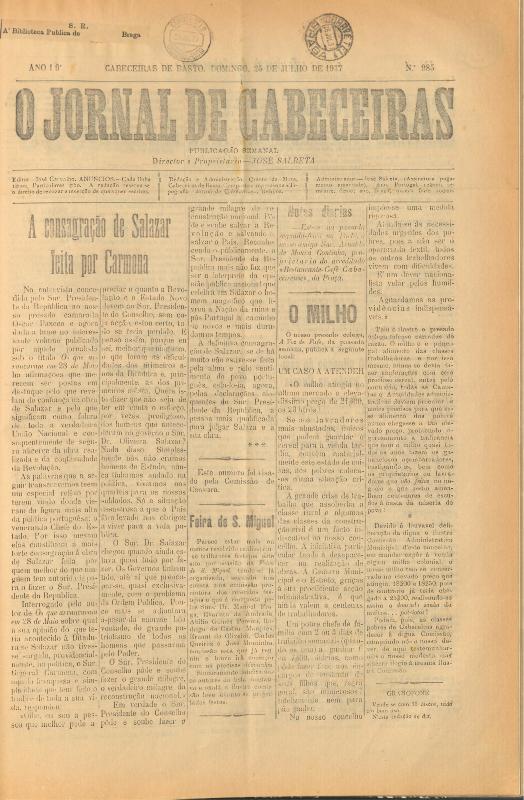 Jornal de Cabeceiras (O)