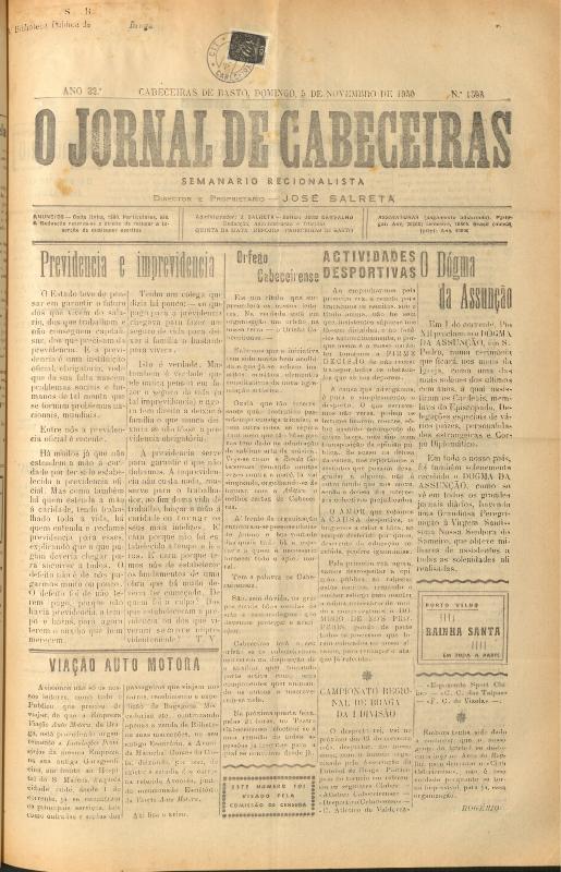 Jornal de Cabeceiras (O)