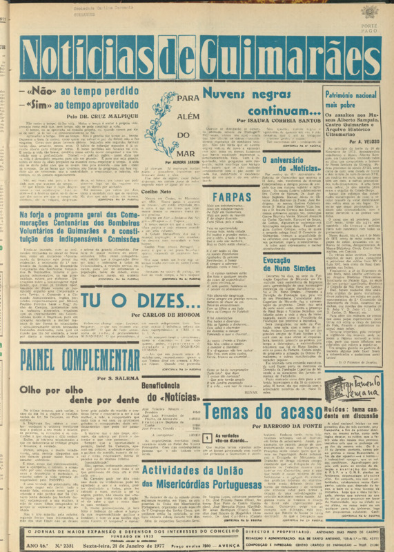 Notícias de Guimarães