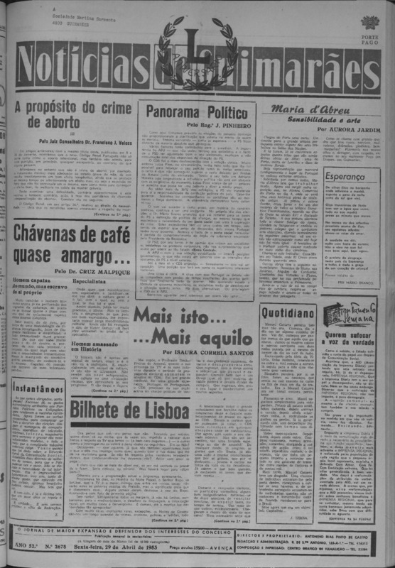 Notícias de Guimarães
