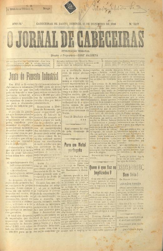 Jornal de Cabeceiras (O)