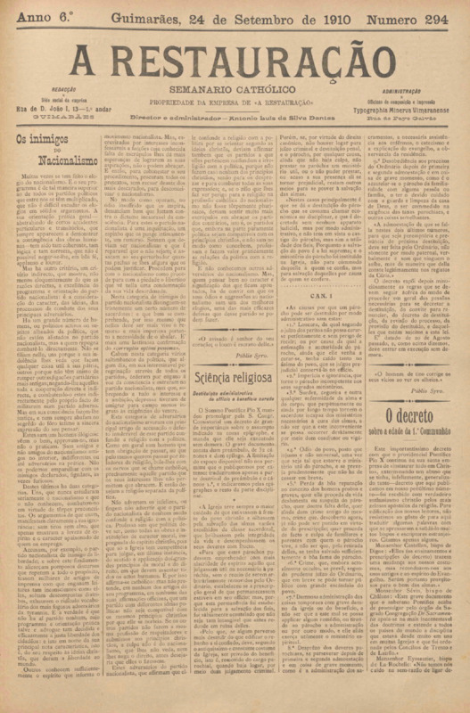 Restauração